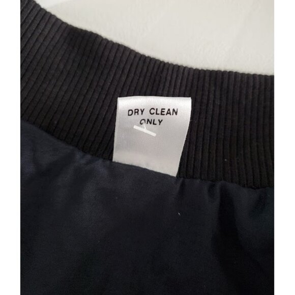 NWT Nordstrom Sequin Bomber Jacket Womens Silver Sparkle Jacket Y2K Swiftie Sz M - Picture 8 of 9